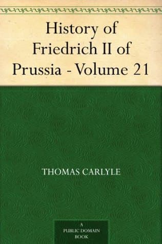 History of Friedrich II of Prussia — Volume 20