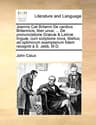 De Pronunciatione Graecae & Latinae Linguae