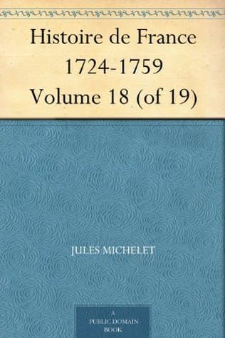 Histoire De France 1724-1759 (volume 18/19)