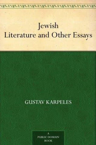 Jewish Literature and Other Essays