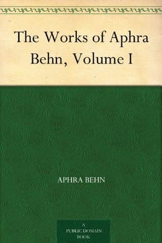 The Works of Aphra Behn, Volume V