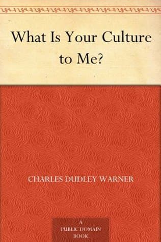 What is Your Culture to Me?