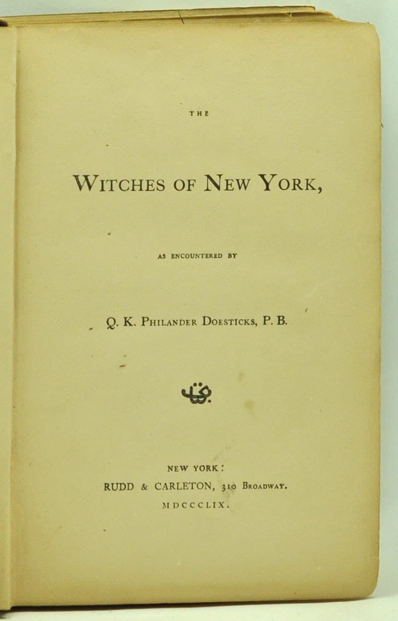 The Witches of New York