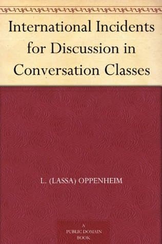 International Incidents for Discussion in Conversation Classes