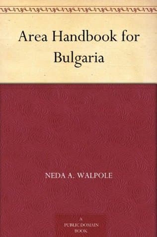 Area Handbook for Bulgaria