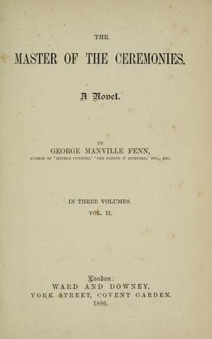 The Master of the Ceremonies