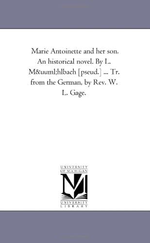 Marie Antoinette and Her Son