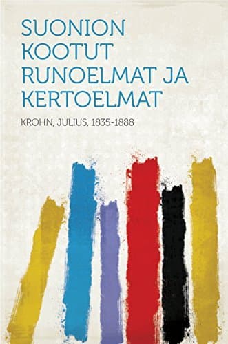 Suonion Kootut Runoelmat Ja Kertoelmat