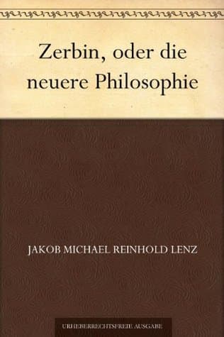 Zerbin, Oder Die Neuere Philosophie