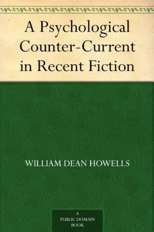 A Psychological Counter-Current in Recent Fiction