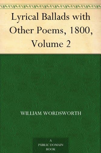 Lyrical Ballads with Other Poems, 1800, Volume 2