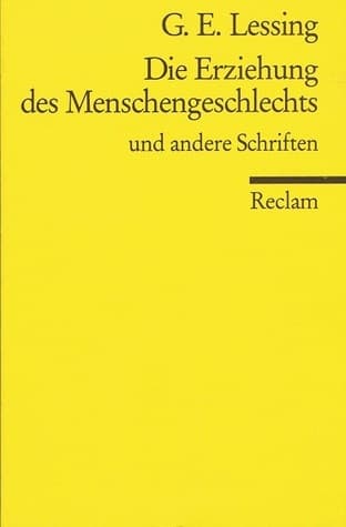 Die Erziehung Des Menschengeschlechts