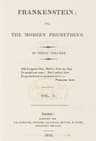Frankenstein; Or, the Modern Prometheus