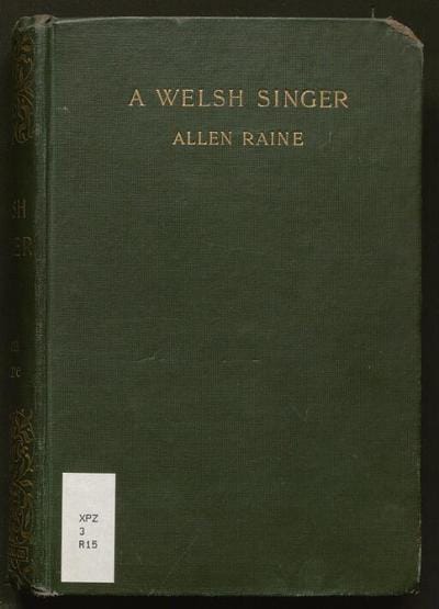 A Welsh singer a novel