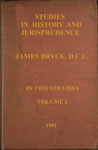 Studies in history and jurisprudence, volume 1 (of 2)