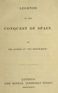 Legends of the conquest of Spain