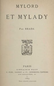 Mylord et Mylady