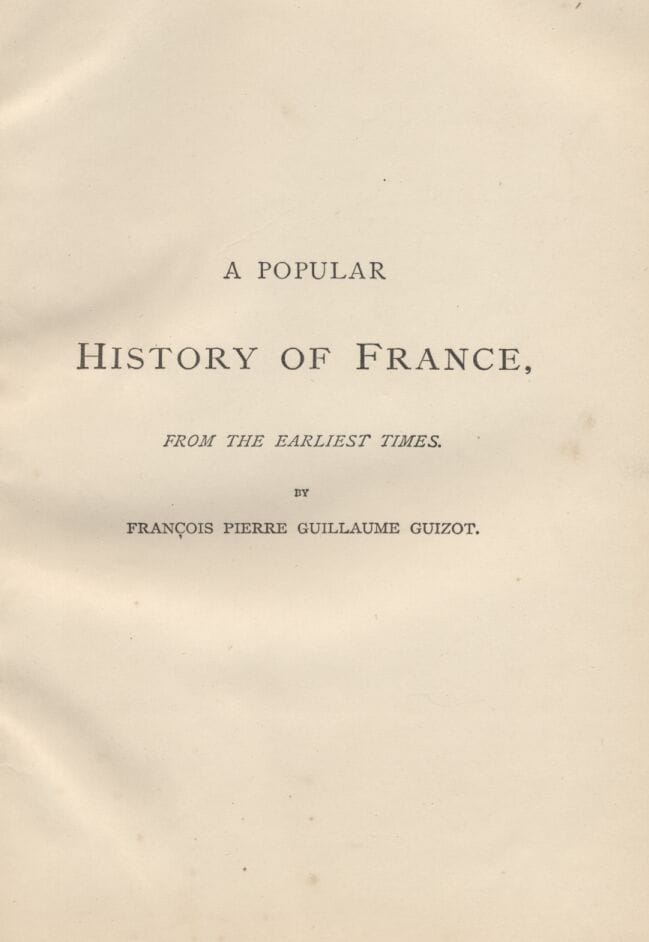A Popular History of France from the Earliest Times, Volume 5