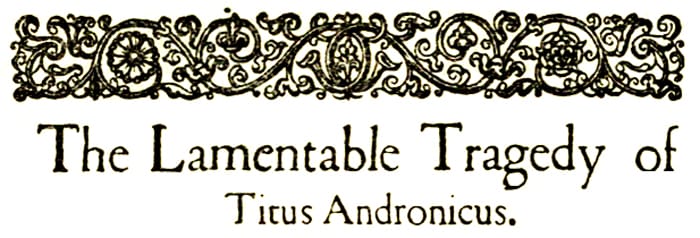 Titus Andronicus