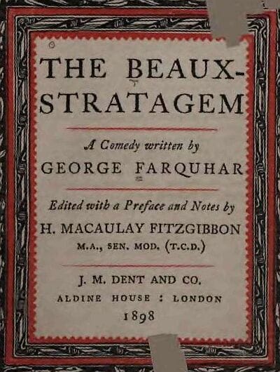 The Beaux-Stratagem