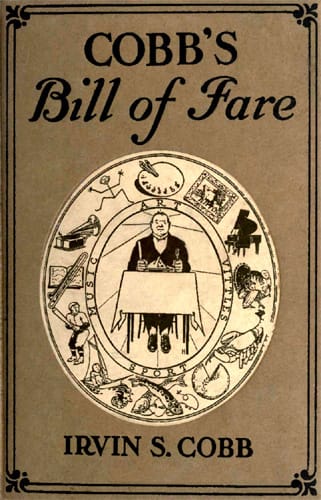 Cobb's Bill-Of-Fare