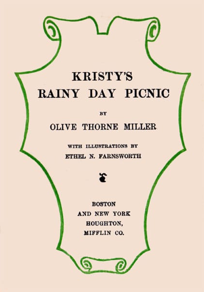 Kristy's Rainy Day Picnic