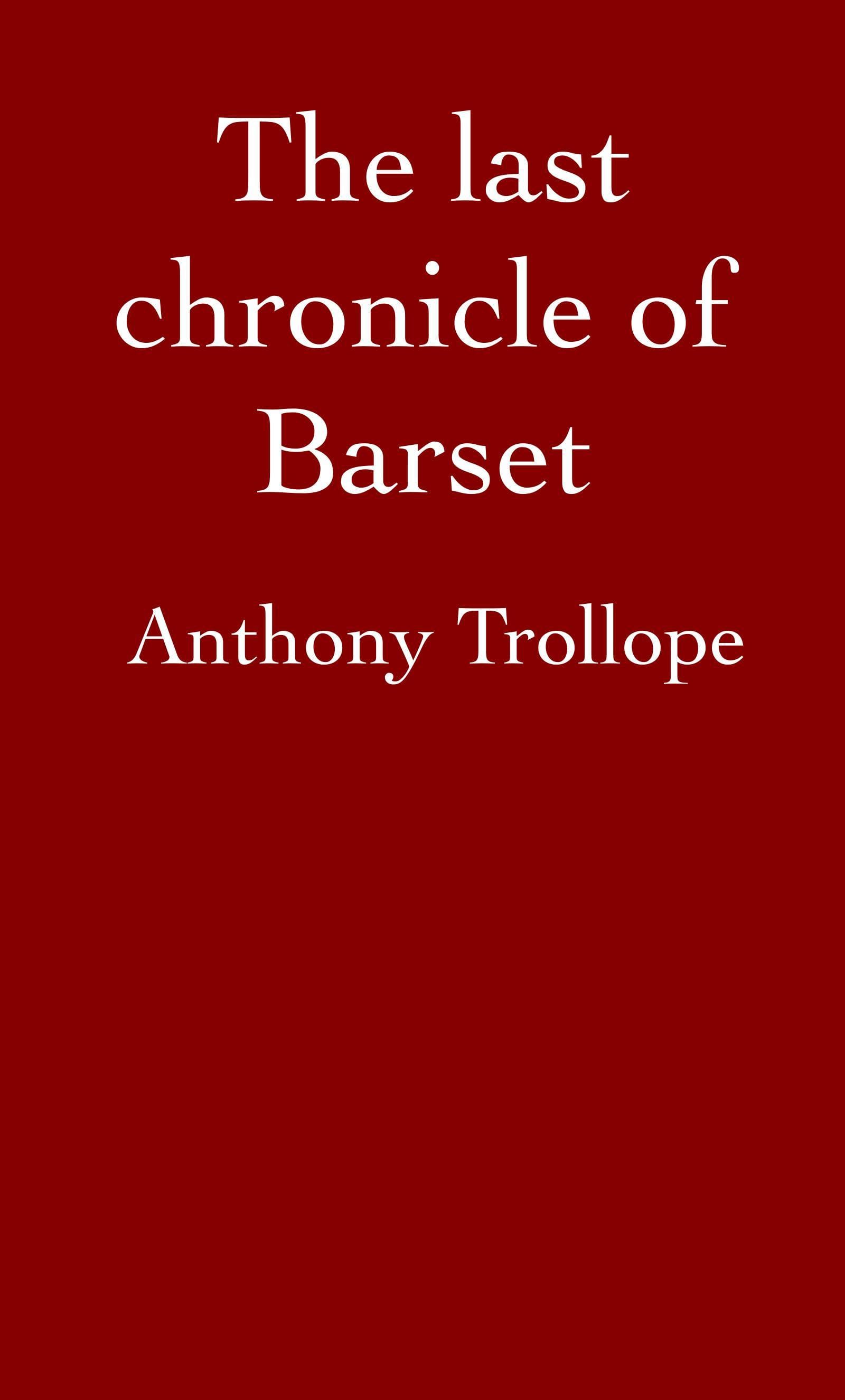 The Last Chronicle of Barset