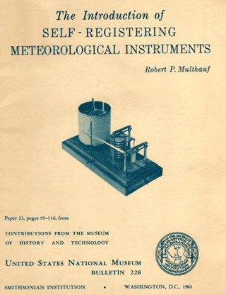 The Introduction of Self-Registering Meteorological Instruments