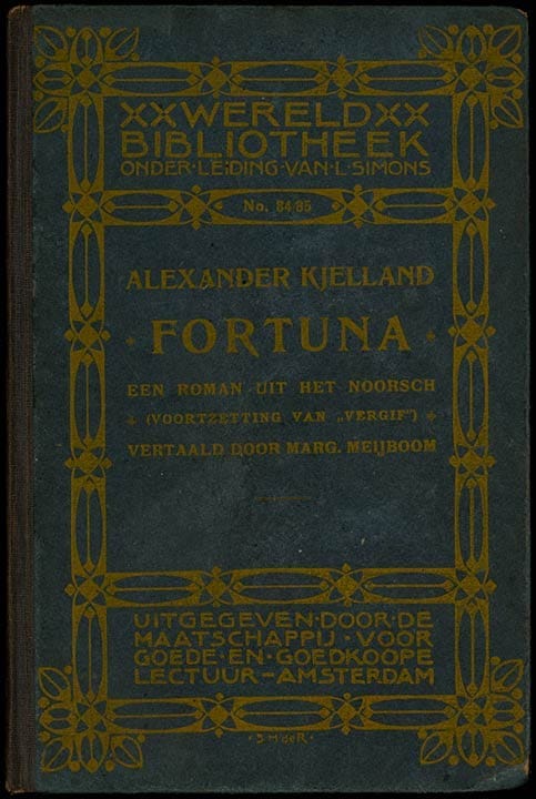 Fortuna: Een Roman Uit Het Noorsch (voortzetting Van "Vergif")