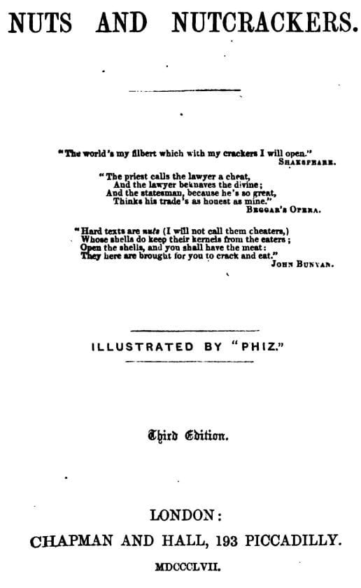 Nuts and Nutcrackers