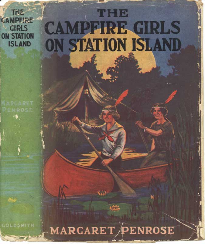 The Campfire Girls on Station Island; Or, The Wireless from the Steam Yacht