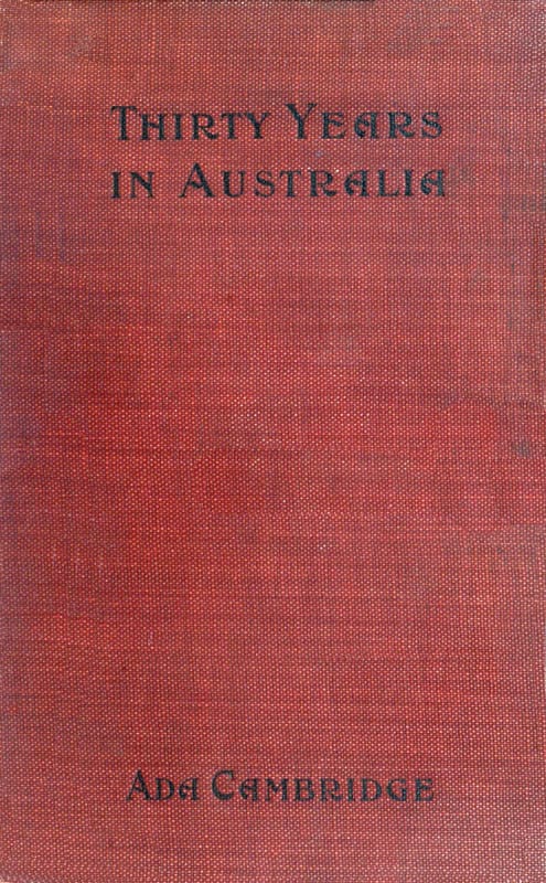 Thirty Years in Australia