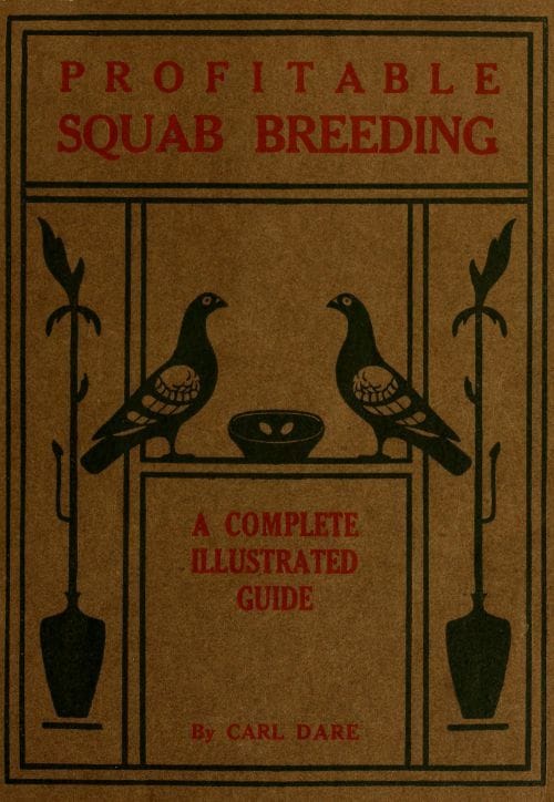Profitable Squab Breeding