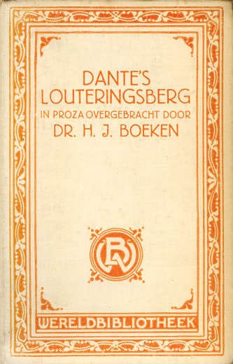 Dante's Louteringsbergin Proza Overgebracht