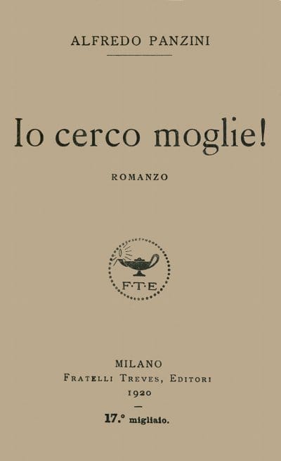 Io Cerco Moglie! Romanzo