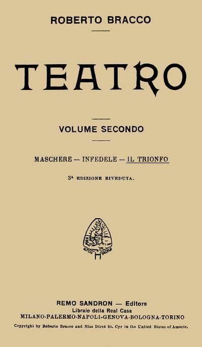 Il Trionfo: Dramma in Quattro Atti