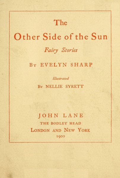 The Other Side of the Sun: Fairy Stories