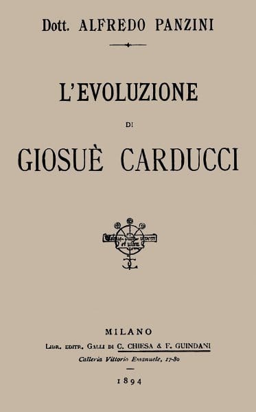L'evoluzione Di Giosuè Carducci