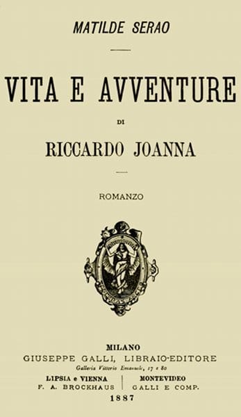 Vita E Avventure Di Riccardo Joanna: Romanzo