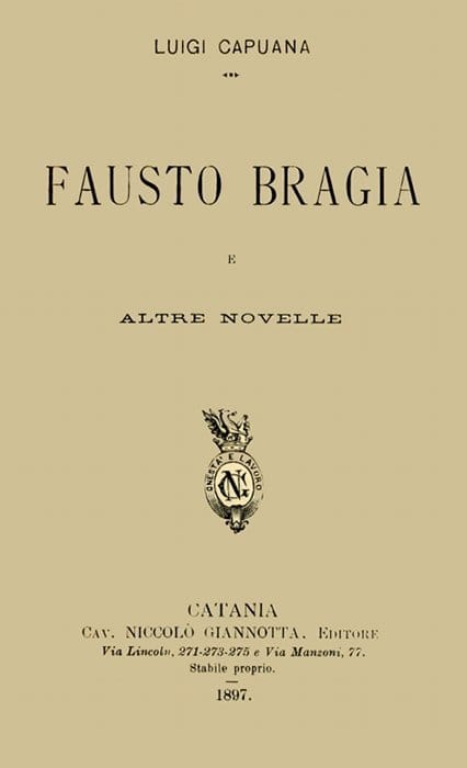 Fausto Bragia, E Altre Novelle