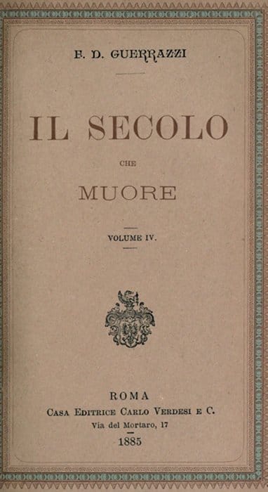 Il Secolo Che Muore, Vol. IV