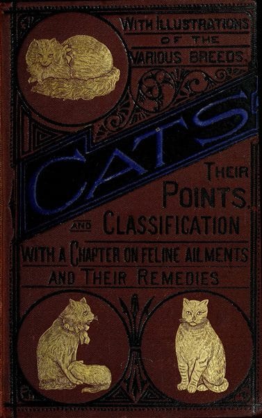 Cats: Their Points and Characteristics: With Curiosities of Cat Life, and a Chapter on Feline Ailments