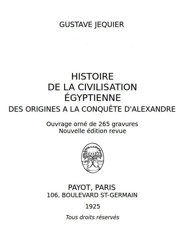 Histoire De La Civilisation Égyptienne Des Origines À La Conquête D'alexandre