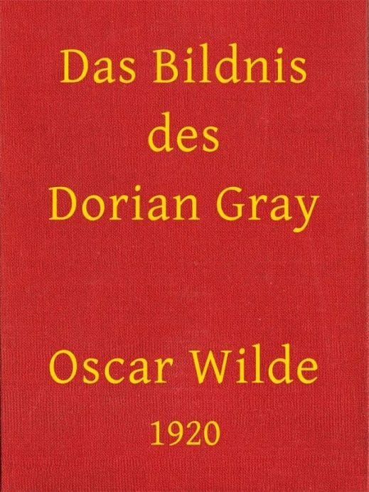 Das Bildnis Des Dorian Gray