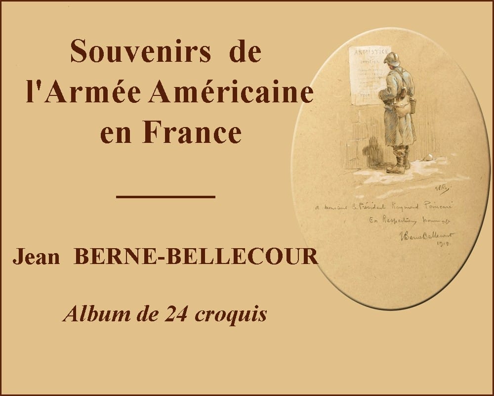 Souvenirs De L'armée Américaine En Francesouvenir of the American Army in France