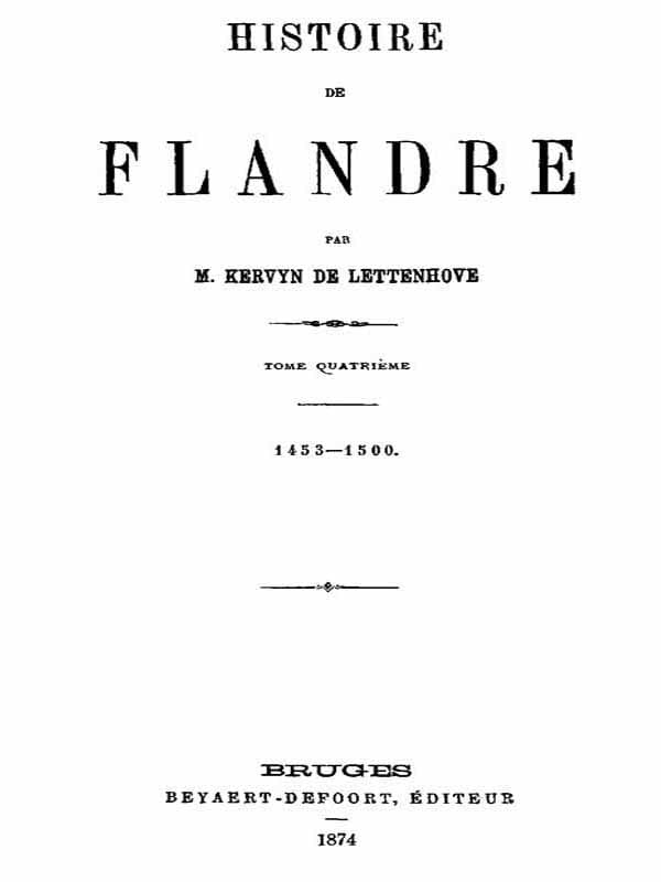 Histoire De Flandre (t. 4/4)