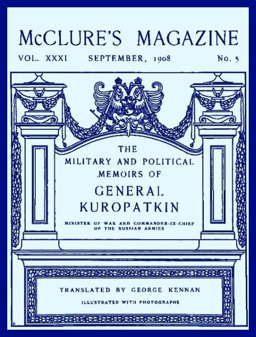 Mcclure's Magazine, Vol. XXXI, September 1908, No. 5