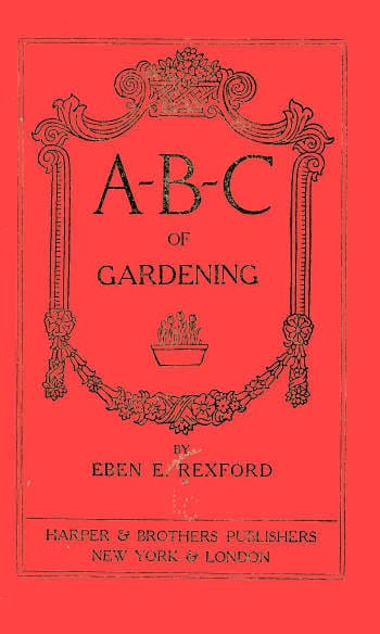 A-B-C of Gardening
