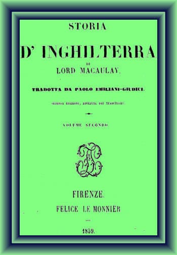 Storia D'inghilterra, Vol 2