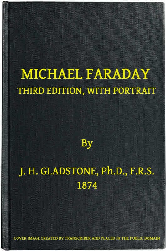 Michael Faradaythird Edition, with Portrait